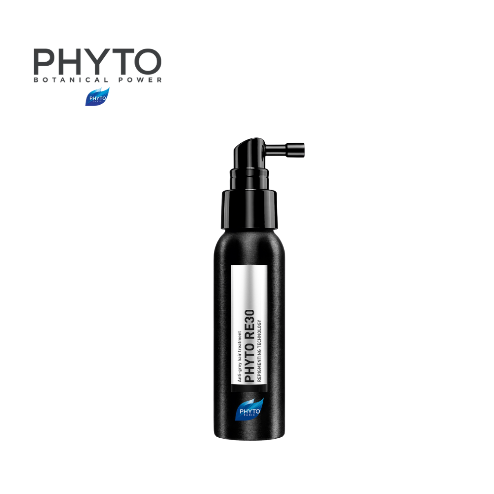 Phyto RE30 Grey Hair Treatment Repigmenting Technology 50ml Delay and Reverse Grey Hair