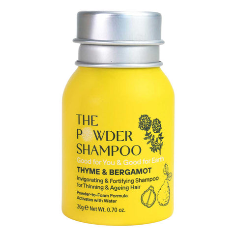 The Powder Shampoo - Starter Kit - Invigorating & Stimulating Powder Shampoo For Thinning Hair