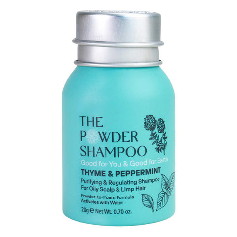 The Powder Shampoo - Starter Kit - Purifying & Regulating Powder Shampoo For Oily Scalp & Limp Hair