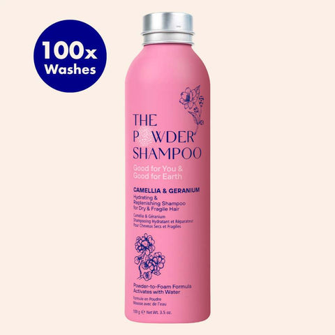 The Powder Shampoo - Starter Kit - Hydrating & Replenishing Powder Shampoo For Dry & Fragile Hair
