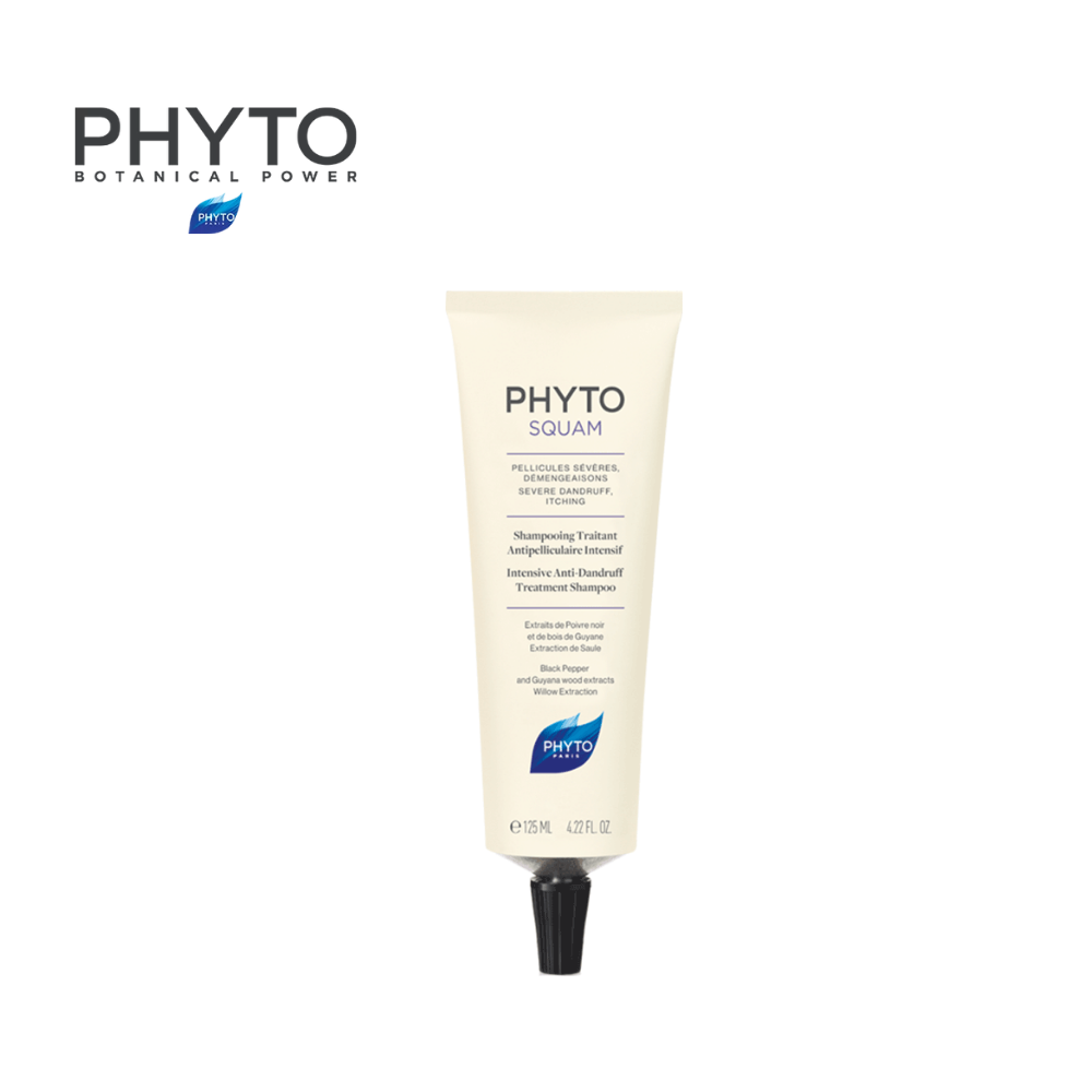 Phytosquam Intensive Anti-Dandruff Treatment Shampoo 125ml for Severe Dandruff & Itching
