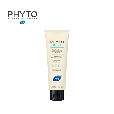 Phytodetox Clarifying Detox Shampoo 125ml for Polluted Scalp and Hair