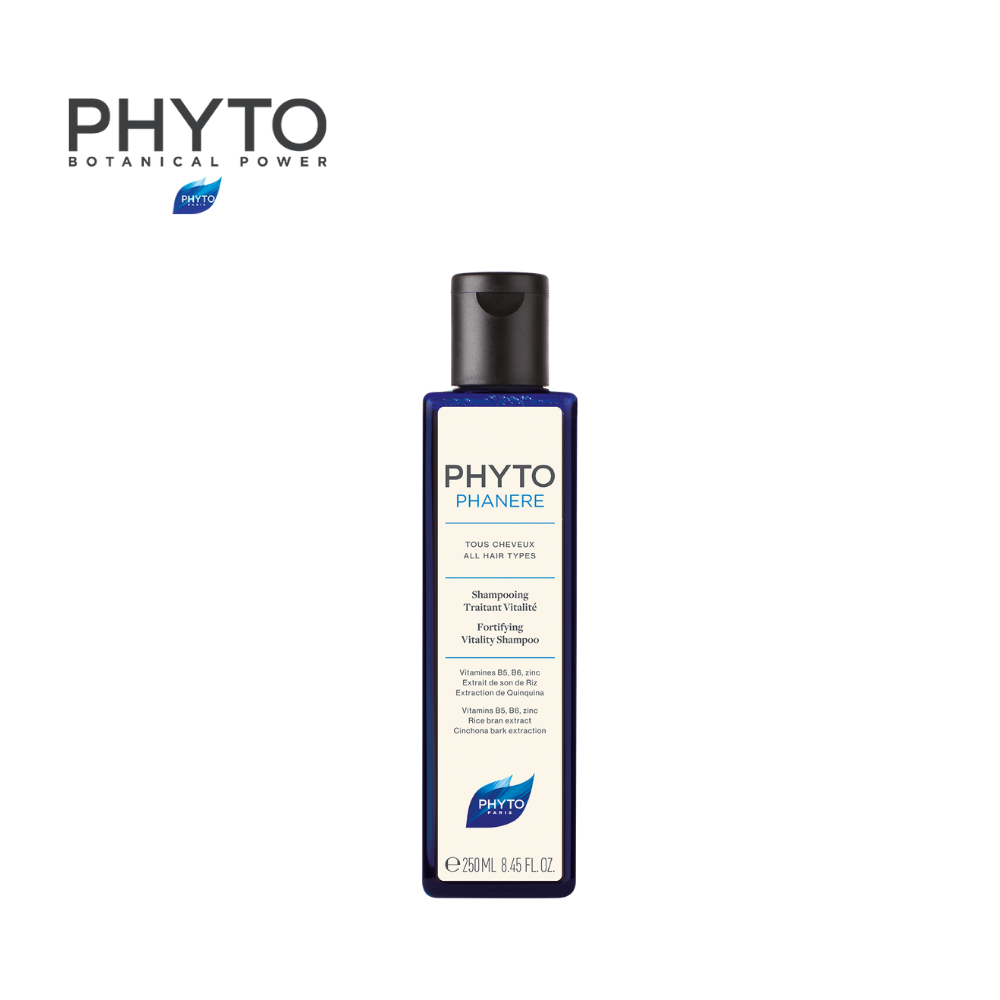 Phytophanere Fortifying Vitality Treatment Shampoo 250ml/400ml for All Hair Types