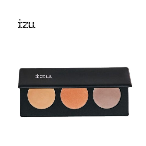 Beauty Palette : 3pc for Eyes -BROWN (12g)