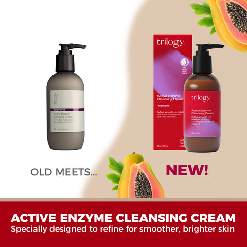 Active Enzyme Cleansing Cream 200ml for Ageing and Uneven Skin