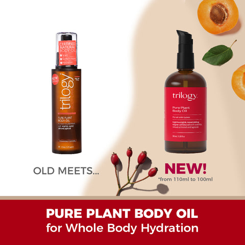 Pure Plant Body Oil 100ml for Daily Whole Body Hydration