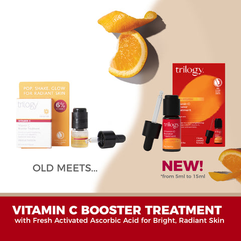Vitamin C Booster Treatment 5ml/15ml with Fresh Activated Ascorbic Acid for Bright, Radiant Skin